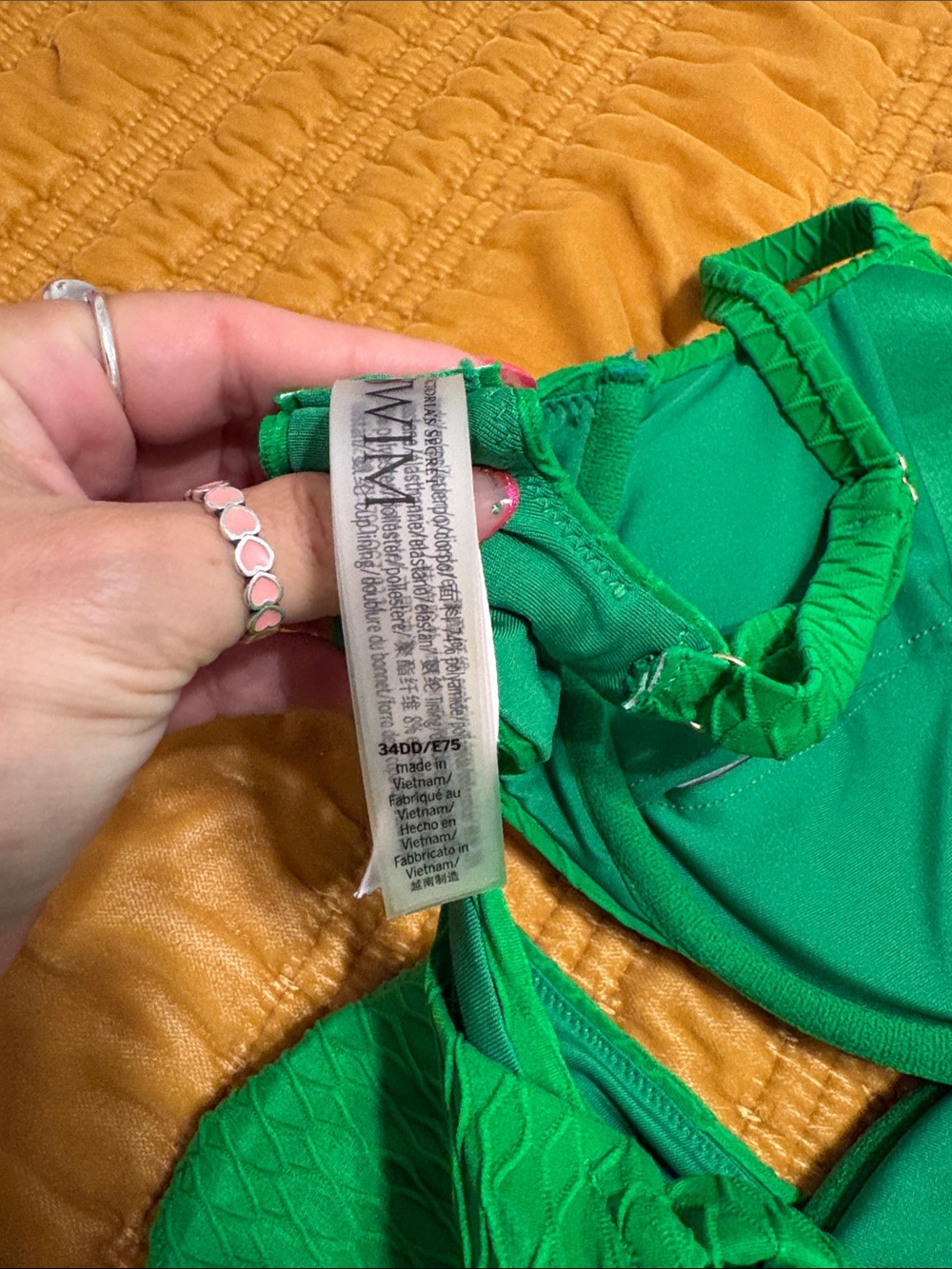 Green Victoria’s Secret Bikini - Picture 3 of 5